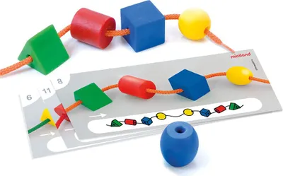 Obrázek produktu pro Navlékací hra, Activity shapes