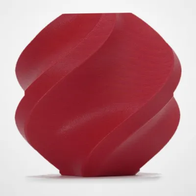 Image de Recharge de fil PLA Bambu Lab, rouge foncé mat (11202), 1,75 mm, 1 kg