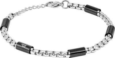 Image de Police PEAGB0078502 Bracelet pour homme Radius en acier inoxydable/noir