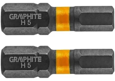 Produktbild von HEX5 x 25 mm Schlagbohrer, 2 Stück.