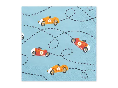 Produktbild von Cars Servietten, 33x33, Mix (1 Packung / 12 Stk.)