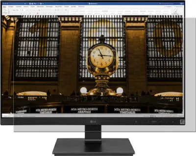 Zdjęcie produktu dla 2x LG 25BL56WY-B antyrefleksyjna folia ochronna na ekran zapobiegająca pozostawianiu odcisków palców