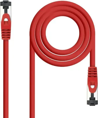 Immagine prodotto di Nanocable 10.20.2000-L25-R, 0,25 m, Cat8.1, S/FTP (S-STP), RJ-45, RJ-45, rosso