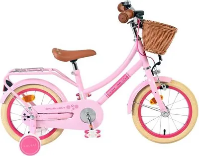 Produktbild von Volare Excellent Kinderfahrrad - Mädchen - 14 Zoll - Rosa