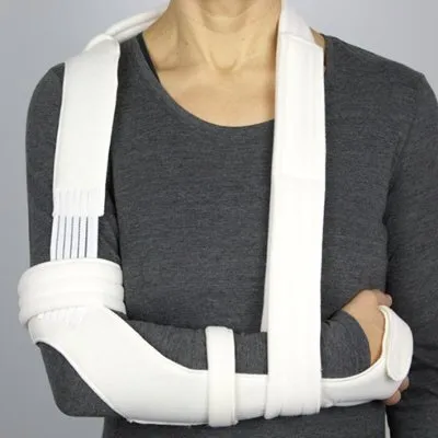 Produktbild von S&G Gilchrist Plus-Bandage,blau Gr.M(ADEV),