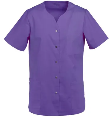 Produktbild von Damen Kasack purple, Gr. M : M : purple : 50% Baumwolle 50% Polyester