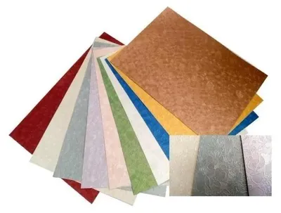 Image de Carton créatif à paillettes florales, 230 g/m², 10 feuilles - Galeria Hobby
