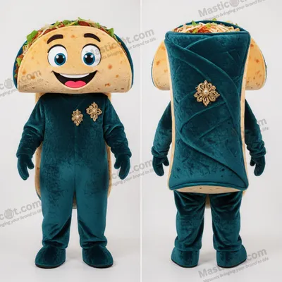 Obrázek produktu pro Modrý MASTICOT širokoplecí maskot enchiladas