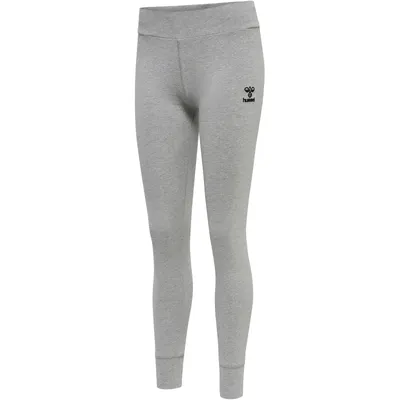 Produktbild von hummel hmlMOVE GRID Baumwolle TIGHTS - GREY MELANGE - S