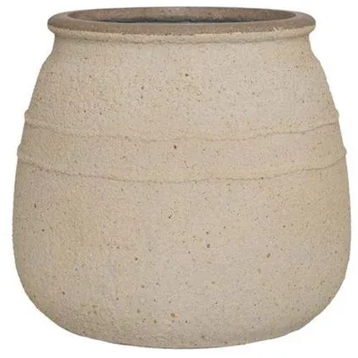 Produktbild von Pottery Pots Blumentopf Sahara Sand-Beige D 32 cm H 28 cm Öffnung 19,5 cm