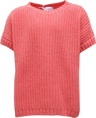 Produktbild von 7626R maglione bimba lana rosa SIMONETTA maglioni jumpers kids