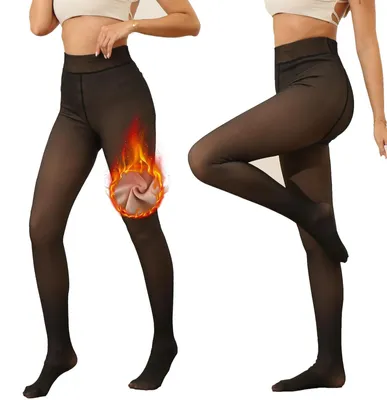 Immagine prodotto di Leggings termici spessi per l'inverno, con vita alta