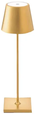 Produktbild von Verk 12314 LED-Touchlampe, 1500-mAh-Akku, 3 W, goldfarben