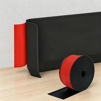 Produktbild von Selbstklebende Fußleiste, 10 cm x 12 m, für Küche und Badezimmer