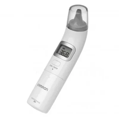 Produktbild von OMRON Gentle Temp 521 Ohrthermometer digitales Fieberthermometer Infrarotmessung Ohr Beleuchtungsfunktion Nachtnutzung efficient Schnellauswahl