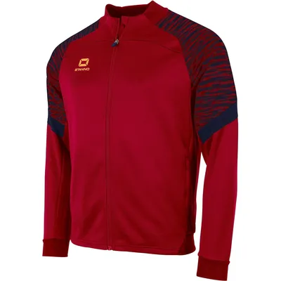 Immagine prodotto di Giacca da allenamento Stanno Bolt per bambini - Rosso scuro / Blu navy