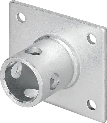 Produktbild von Montageplatte für Seitenständer - Robustes Metall