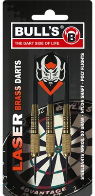 Produktbild von Bulls 3 Steeldart Laser Brass Darts 20