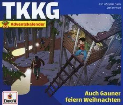 Produktbild von TKKG - Auch Gauner feiern Weihnachten (Adventskalender)