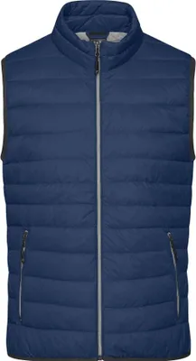 Produktbild von Leichte Daunenweste im klassischen Design indigo-blue/silver, Gr. L