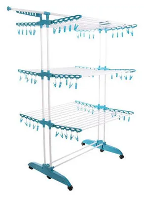Produktbild von Wäscheständer Bepro Blau ABS 22 x 89 x 6 cm