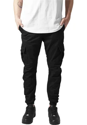 Obrázek produktu pro Urban Classics Pánské kalhoty joggers Hisis černá XS