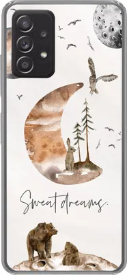 Produktbild von MuchoWow® Handyhülle Schutzhülle Hülle für Telefoonhoesje Samsung Galaxy A33 5G Kinder - Tiere - Sprichwörter Silikon Softcase Handy Hülle - Kartenhalter