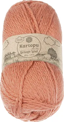 Immagine prodotto di Filato LANA MELANGE - 100g / 170 m - Rosa antico