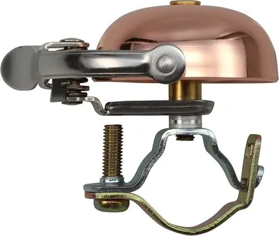 Produktbild von Crane Bell Mini Retro Suzu Fahrradklingel Copper, Steel Band Mount