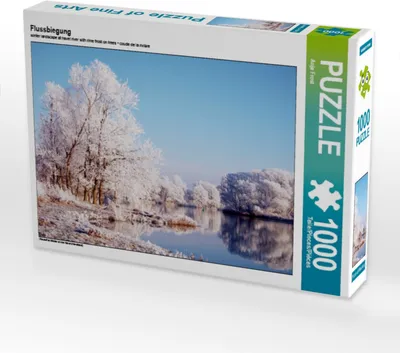 Produktbild von Calvendo Flussbiegung 1000 Teile Puzzle quer 640x480mm, Frost Anja; 7295323