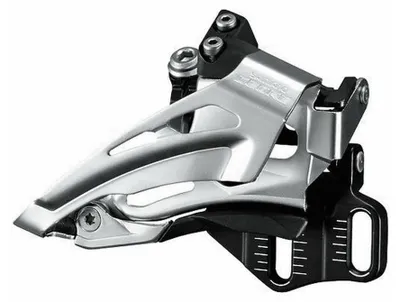 Produktbild von Umwerfer Shimano Deore FD-M618-E 66-69 E-Type Top Swing Down Pull 2x10 Gänge