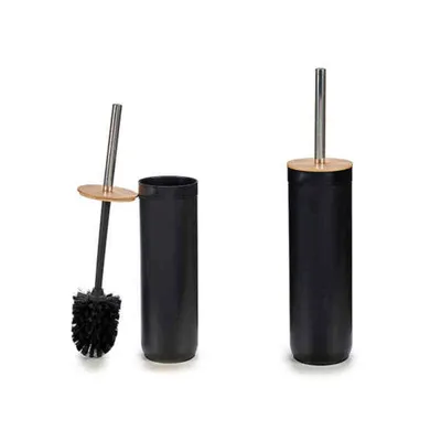 Produktbild von Toilettenbürste Bambus PP (9,5 x 39 x 9,5 cm): Weiß