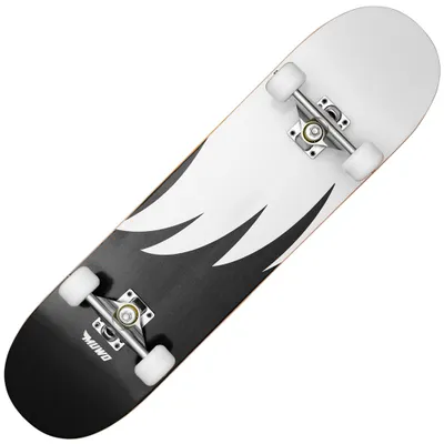 Produktbild von MUWO 7,875" Skateboard – Ahornholz Deck, "Swing & Wing", 52 mm Rollen, Concave-Design, einsatzbereit geliefert, für Anfänger & Profis | MW-276