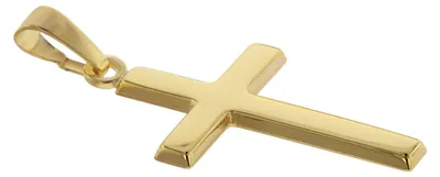 Produktbild von trendor Kreuz Gold 333 mit goldplattierter Venezianer Kette 08500-40