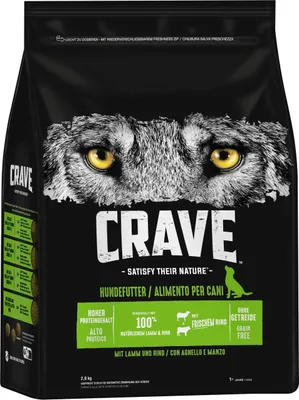 Produktbild von Crave Adultlt Lamm, Rind 2,8kg