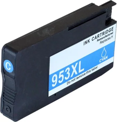 Image de Compatible avec la cartouche d'encre cyan 953XL (F6U16AE) pour HP