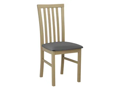 Produktbild von MIRJAN24 Stuhl Milano I, Esszimmerstuhl aus Buchenholz, 43x40x93 cm (Holzfarbe: Sonoma Eiche, Stofffarbe: Kronos 22)