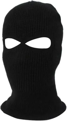 Image de Bonnet de ski en laine pour les sports d'hiver - Noir