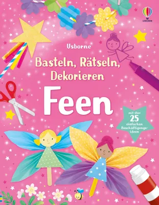 Produktbild von Basteln, Rätseln, Dekorieren: Feen