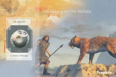 Produktbild von Briefmarken Sao Tome e Principe 2014 Mi Block 992 (kompl. Ausgabe) postfrisch Fossilien