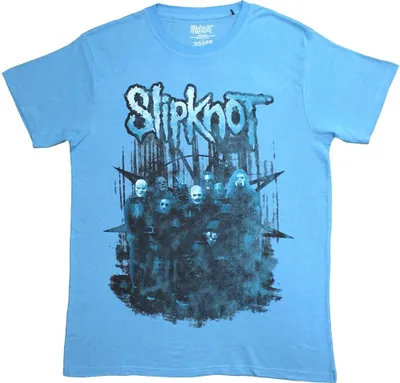 Obrázek produktu pro Slipknot - Tričko "The End So Far Band" pro muže/dámy Uni RO11865 (S) (Blue)