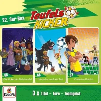 Produktbild von Teufelskicker - 22. Box - 3 Hörspiele