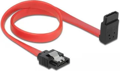 Produktbild von DELOCK SATA Kabel SATA 7pin -> SATA 7pin gew. St/St 0.30m