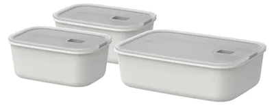 Zdjęcie produktu dla Mepal set easyclip 3-teilig (2 x 700 ml + 1500 ml) - nordic white 242 x 172 x 148 106181032500