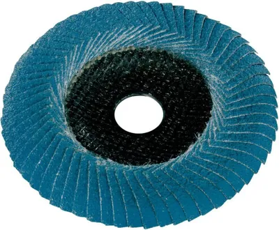 Produktbild von Metabo 626463000, Fächerscheibe, Flache Mitte, Edelstahl, Stahl, Metabo, 2,22 cm, 12,5 cm