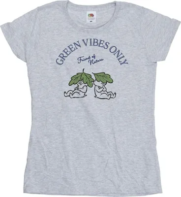 Produktbild von Disney - "Chip 'n Dale Green Vibes Only" T-Shirt für Damen BI51385 (L) (Grau)