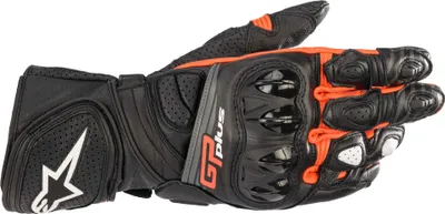 Zdjęcie produktu dla Alpinestars GP Plus R V2 rękawice sportowe czarny / czerwony-fluo S