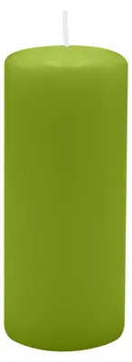 Produktbild von Stumpenkerzen 120 x Ø 50 mm, Limonegrün, 12 Stück