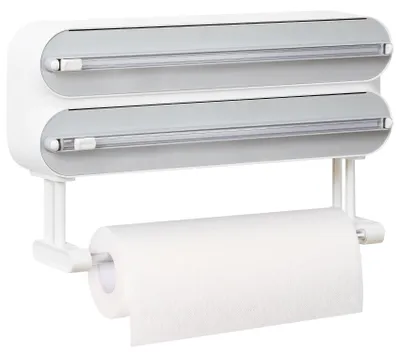 3-in-1 Magnet-Folienspender mit Schneider, 50 m Folie inklusive