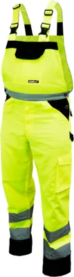 Produktbild von Reflektierende Latzhose, Größe S, gelb
